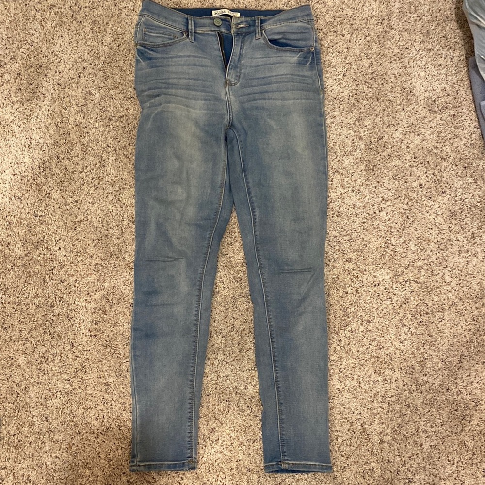 Mudd light wash jeggings, size 9